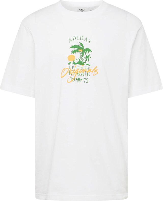 ADIDAS ORIGINALS, Shirt 'Leisure League', White, Image 1 of 5