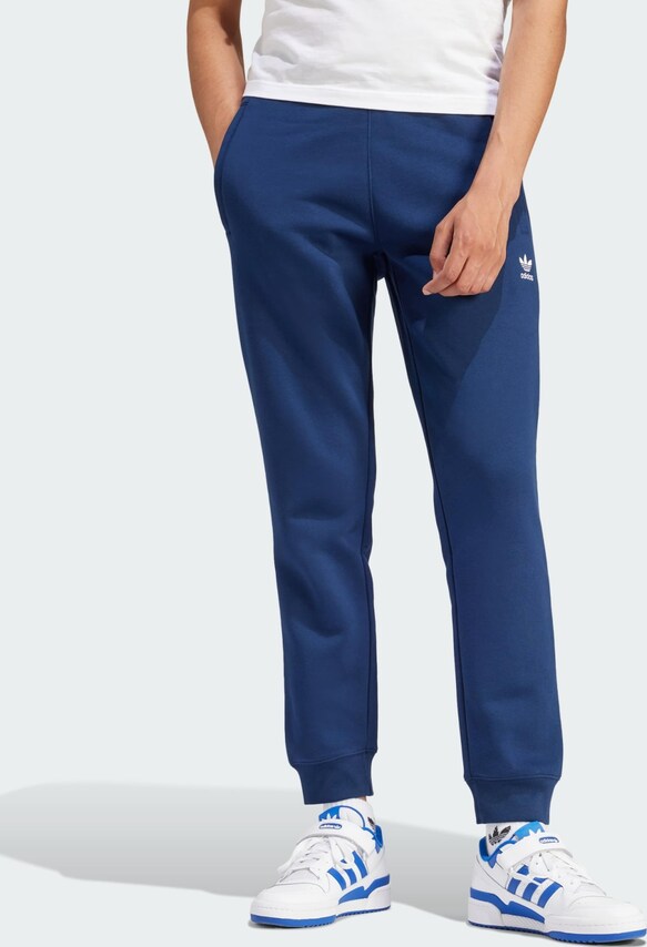 ADIDAS ORIGINALS, Pants 'Trefoil Essentials', Blue, Image 2 of 5
