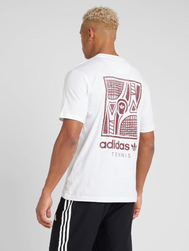 ADIDAS ORIGINALS, Shirt, White, Image 3 of 5