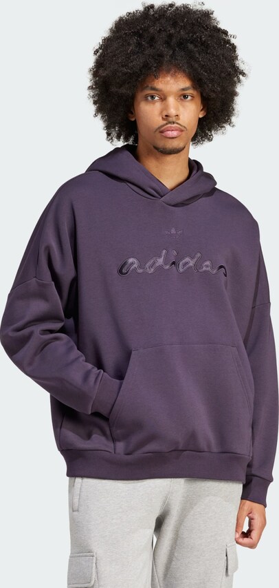 ADIDAS ORIGINALS, Sweatshirt, Purple, Image 2 of 5