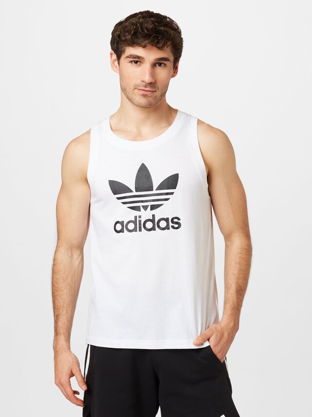 ADIDAS ORIGINALS, Top 'Adicolor Classics Trefoil' Weiß, Bild 2 von 5