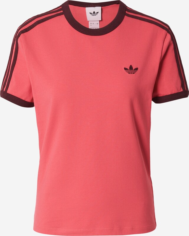 ADIDAS ORIGINALS, T-Shirt '3-Stripes Slim' Pink, Bild 1 von 5