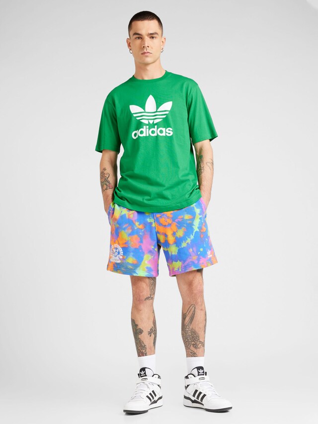 ADIDAS ORIGINALS, T-Shirt 'Adicolor Trefoil' Grün, Bild 3 von 5