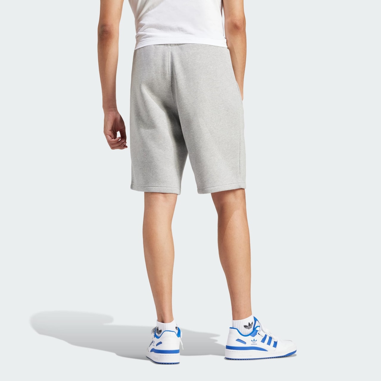 ADIDAS ORIGINALS, Shorts 'Trefoil Essentials', Grau, Bild 3 von 5