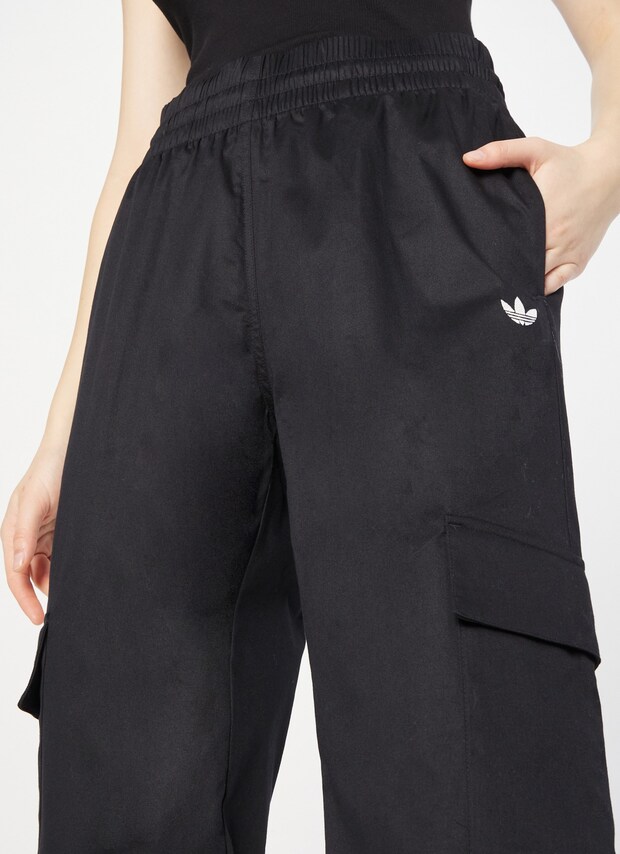 ADIDAS ORIGINALS, Cargo Pants 'Wide ', Black, Image 5 of 5