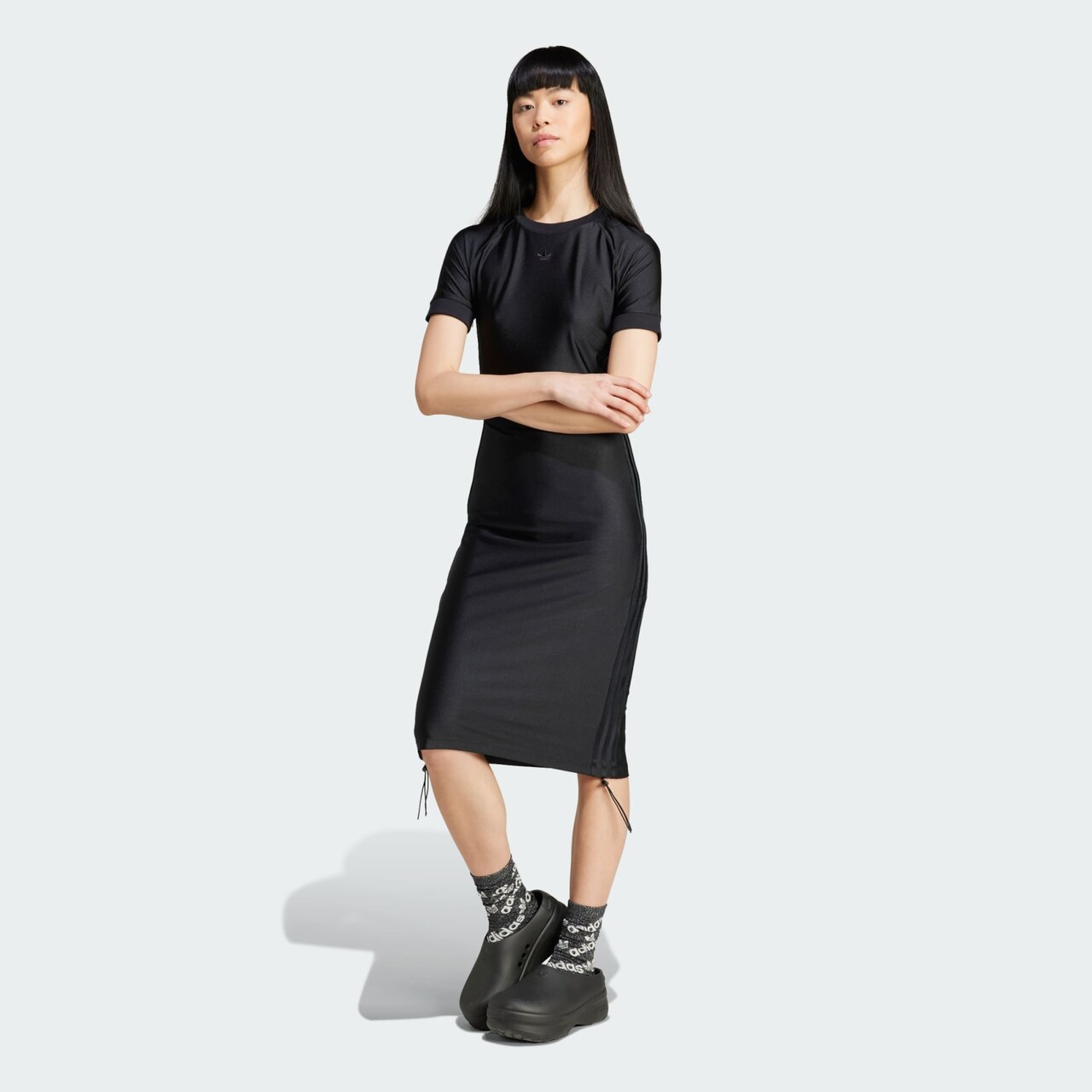 ADIDAS ORIGINALS, Kleid 'Cali', Schwarz, Bild 2 von 5