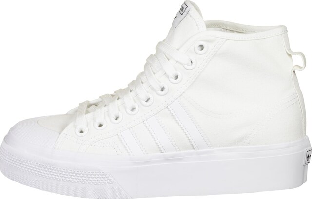 ADIDAS ORIGINALS, High-Top Sneakers 'Nizza', White, Image 2 of 7