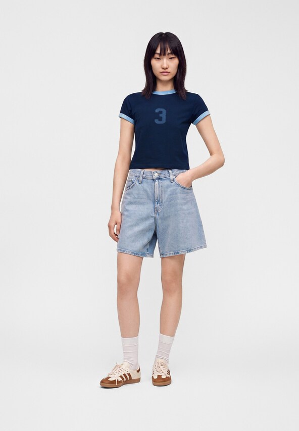 ADIDAS ORIGINALS, T-Shirt Blau, Bild 4 von 6
