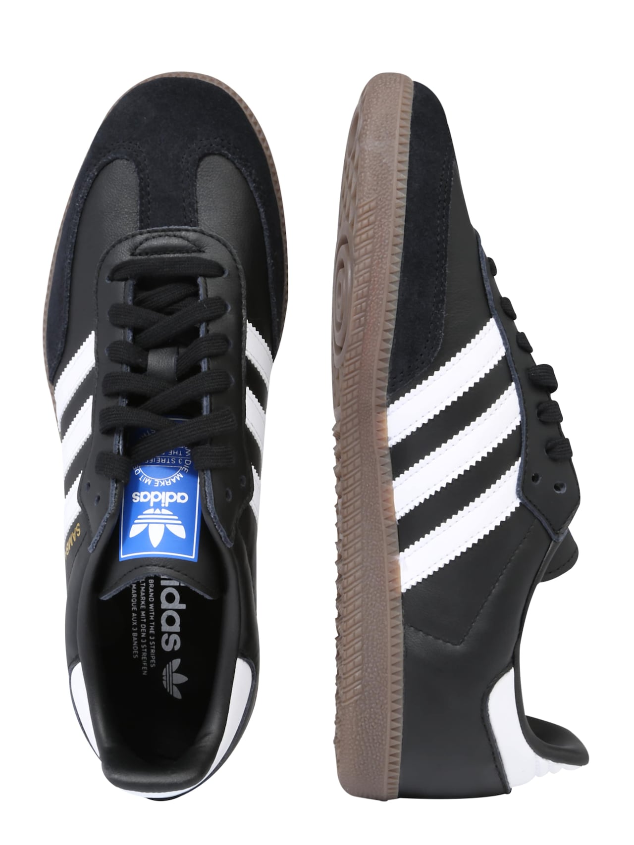 ADIDAS ORIGINALS, Sneaker 'Samba', Schwarz, Bild 2 von 3