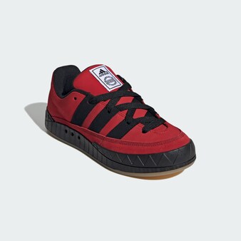 Sneaker 'Adimatic' in Rot & Schwarz