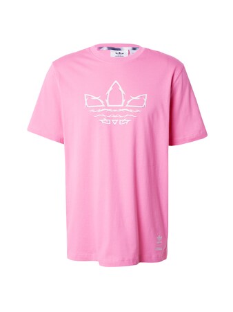 T-Shirt 'Pride' in Pink & Schwarz