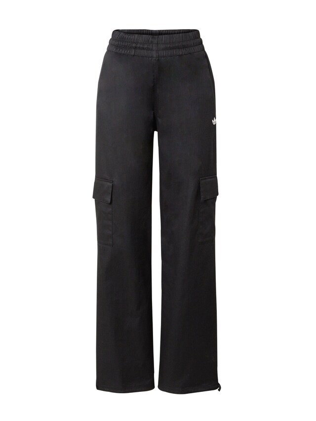 ADIDAS ORIGINALS, Cargo Pants 'Wide ', Black, Image 1 of 5
