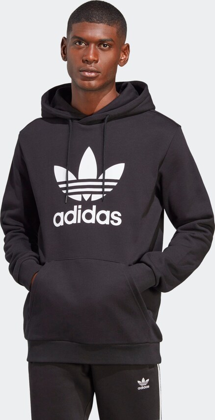 ADIDAS ORIGINALS, Sweatshirt 'Adicolor Classics Trefoil', Black, Image 2 of 5
