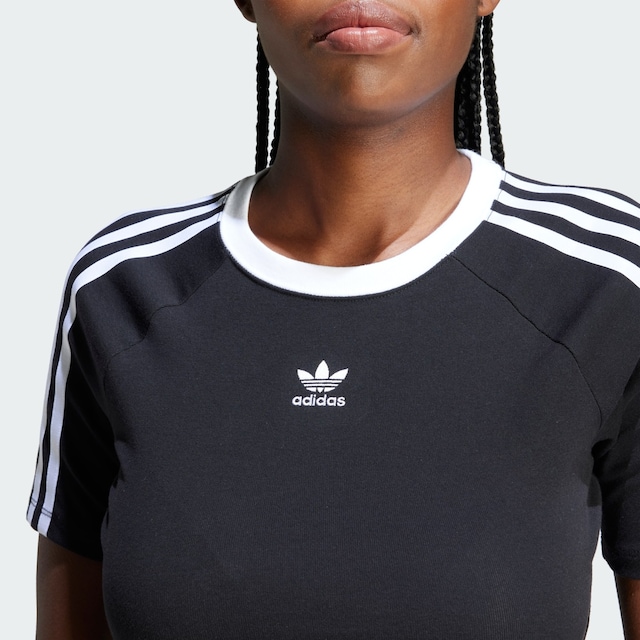 ADIDAS ORIGINALS, Shirt '3-Streifen', Black, Image 3 of 6