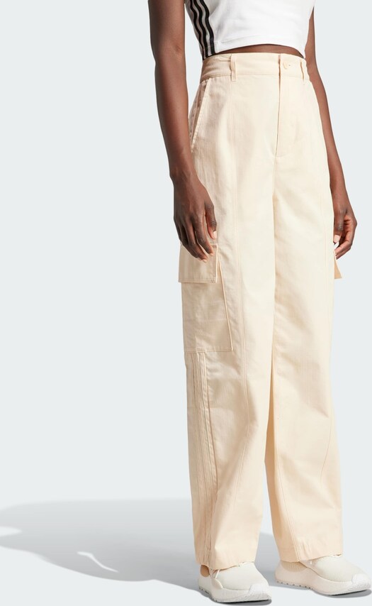 ADIDAS ORIGINALS, Cargo Pants 'Premium Essentials', Beige, Image 2 of 5