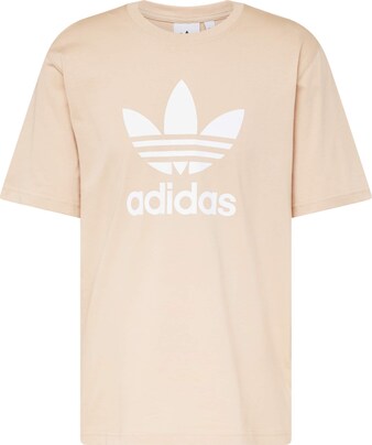 ADIDAS ORIGINALS, T-Shirt 'Adicolor Trefoil' Beige