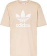 Selected, ADIDAS ORIGINALS, Shirt 'Adicolor Trefoil', Beige