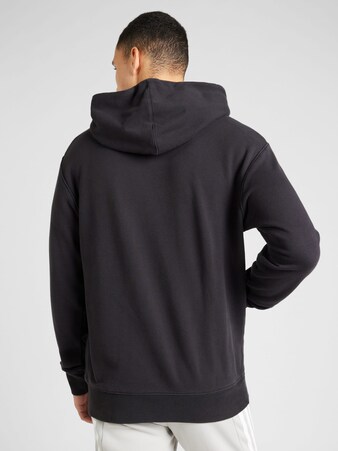 Sweatshirt in Schwarz & Blau