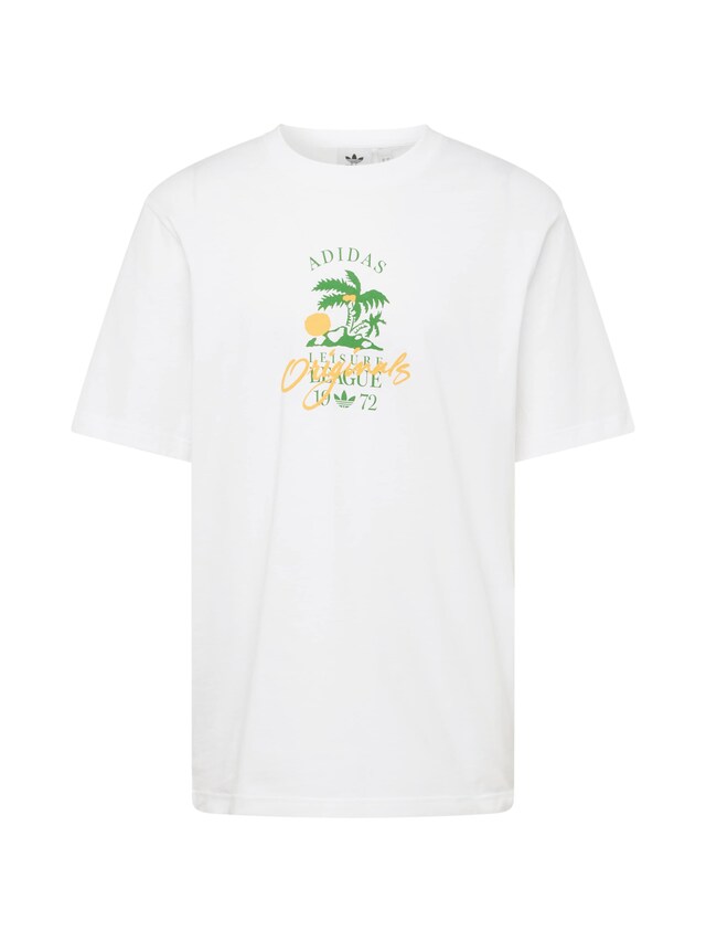 ADIDAS ORIGINALS, T-Shirt 'Leisure League', Weiß, Bild 1 von 5