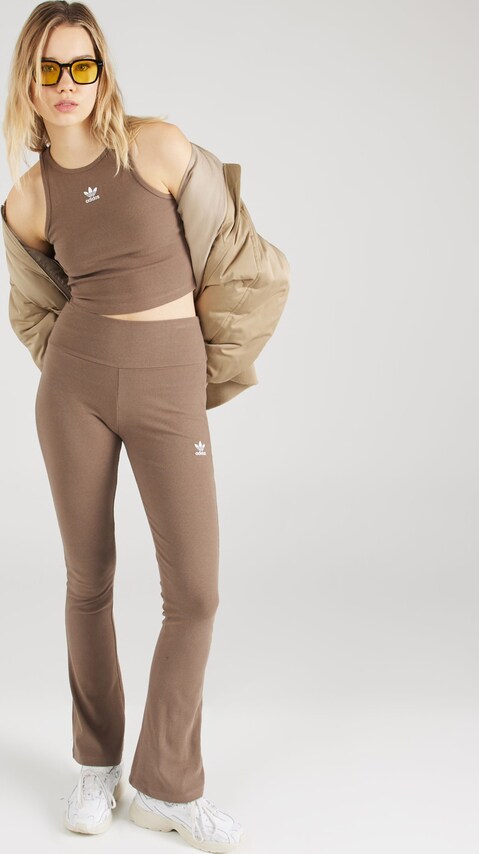 ADIDAS ORIGINALS, Top 'Essentials', Brown, Image 4 of 5