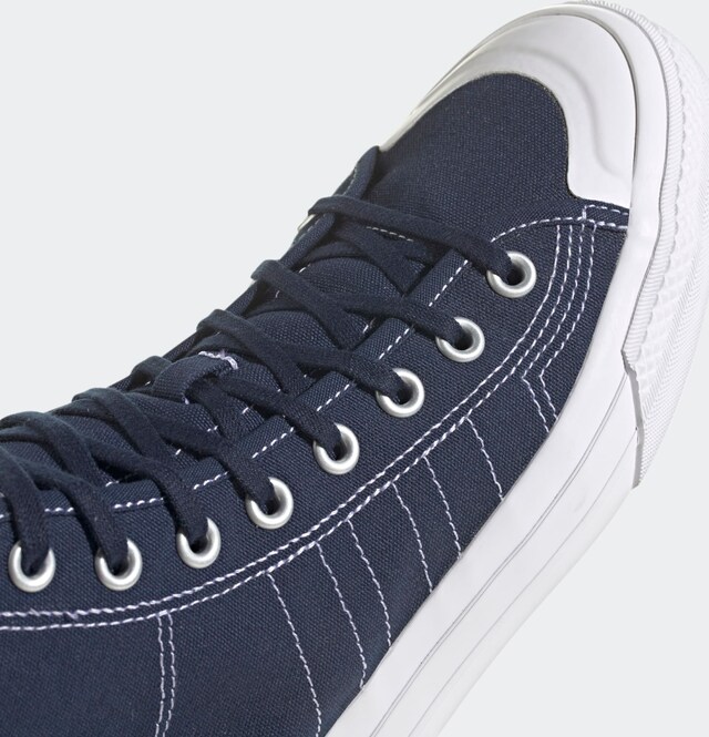 ADIDAS ORIGINALS, Sneaker 'Nizza Hi Rf' Blau, Bild 7 von 8