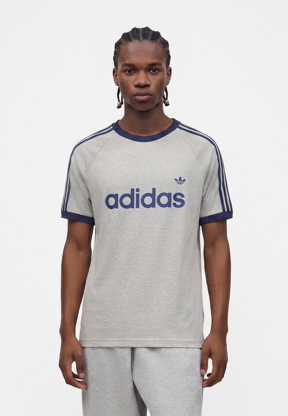 ADIDAS ORIGINALS, T-Shirt 'Ringer' Grau, Bild 2 von 6