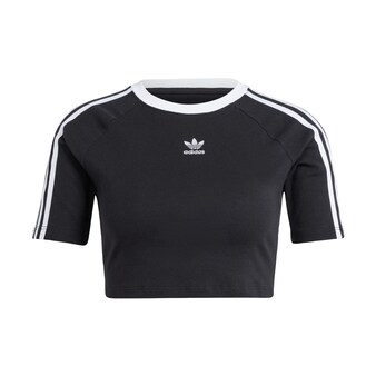 ADIDAS ORIGINALS, T-Shirt '3-Streifen', Schwarz