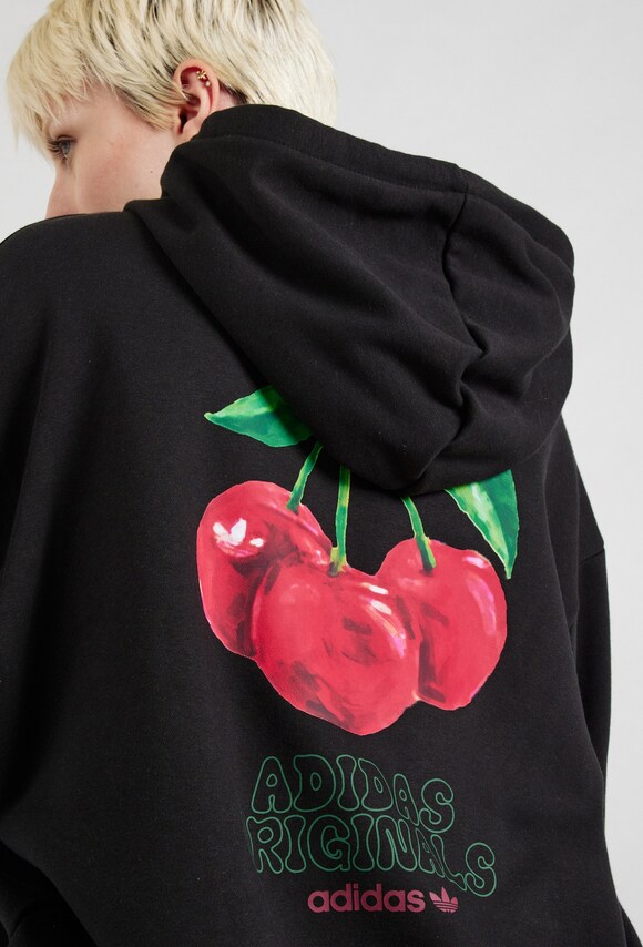 ADIDAS ORIGINALS, Sweatshirt 'CHERRY', Black, Image 5 of 5