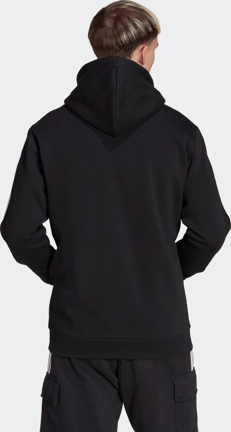 ADIDAS ORIGINALS, Sweatshirt 'Adicolor Classics 3-Stripes', Black, Image 3 of 5