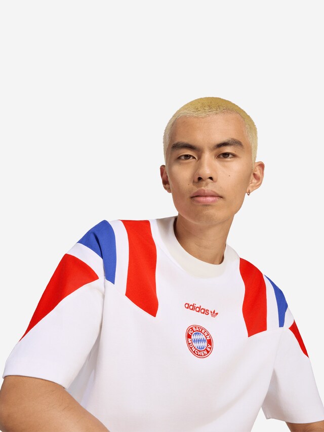 ADIDAS ORIGINALS, T-Shirt 'FC Bayern' Weiß, Bild 5 von 6