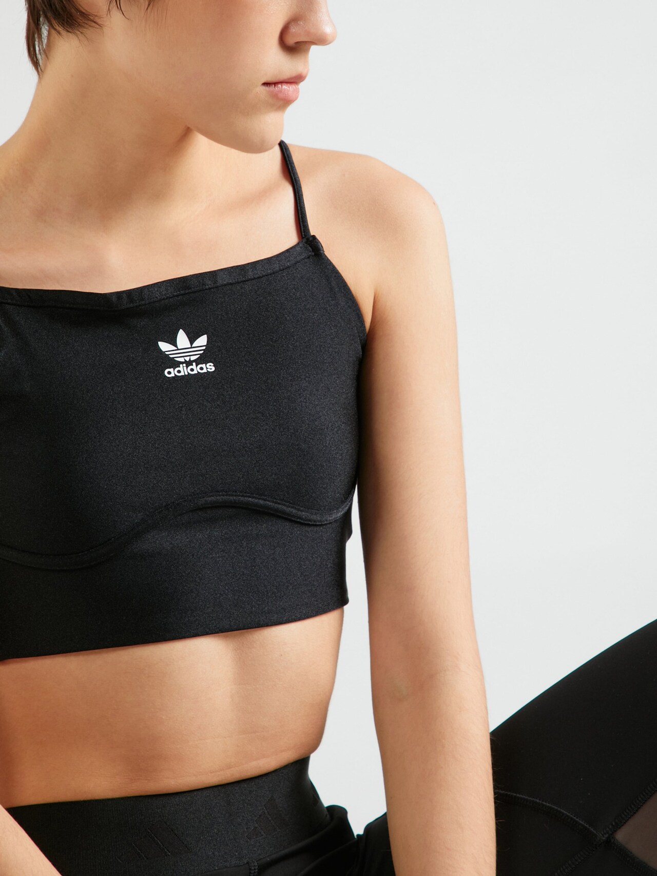 ADIDAS ORIGINALS, Top, Schwarz, Bild 5 von 5