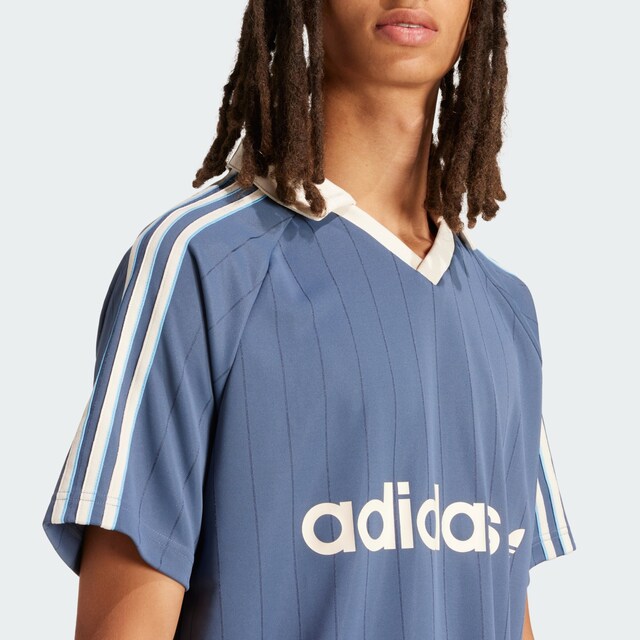 ADIDAS ORIGINALS, Shirt, Blue, Image 4 of 5