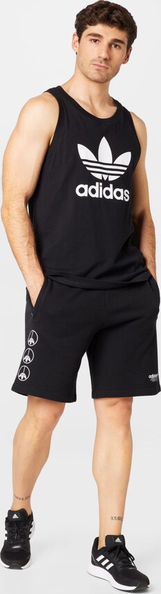 ADIDAS ORIGINALS, T-Shirt 'Adicolor Classics Trefoil' Schwarz, Bild 4 von 5