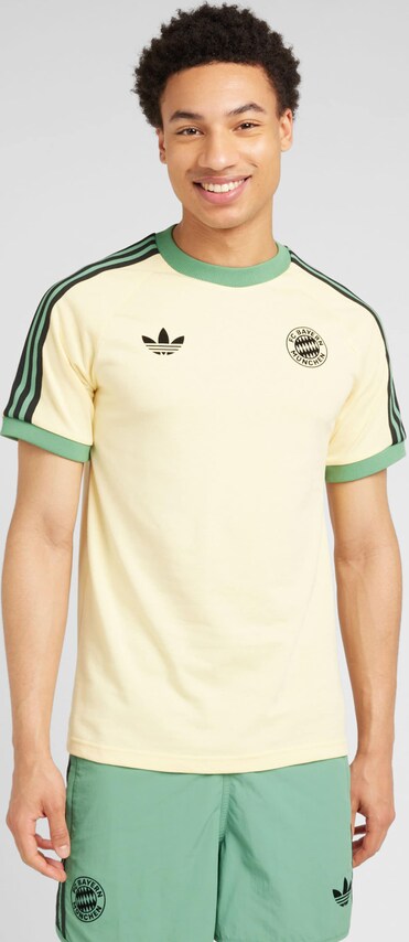 ADIDAS ORIGINALS, T-Shirt 'FC Bayern Adicolor Classics' Gelb, Bild 2 von 4