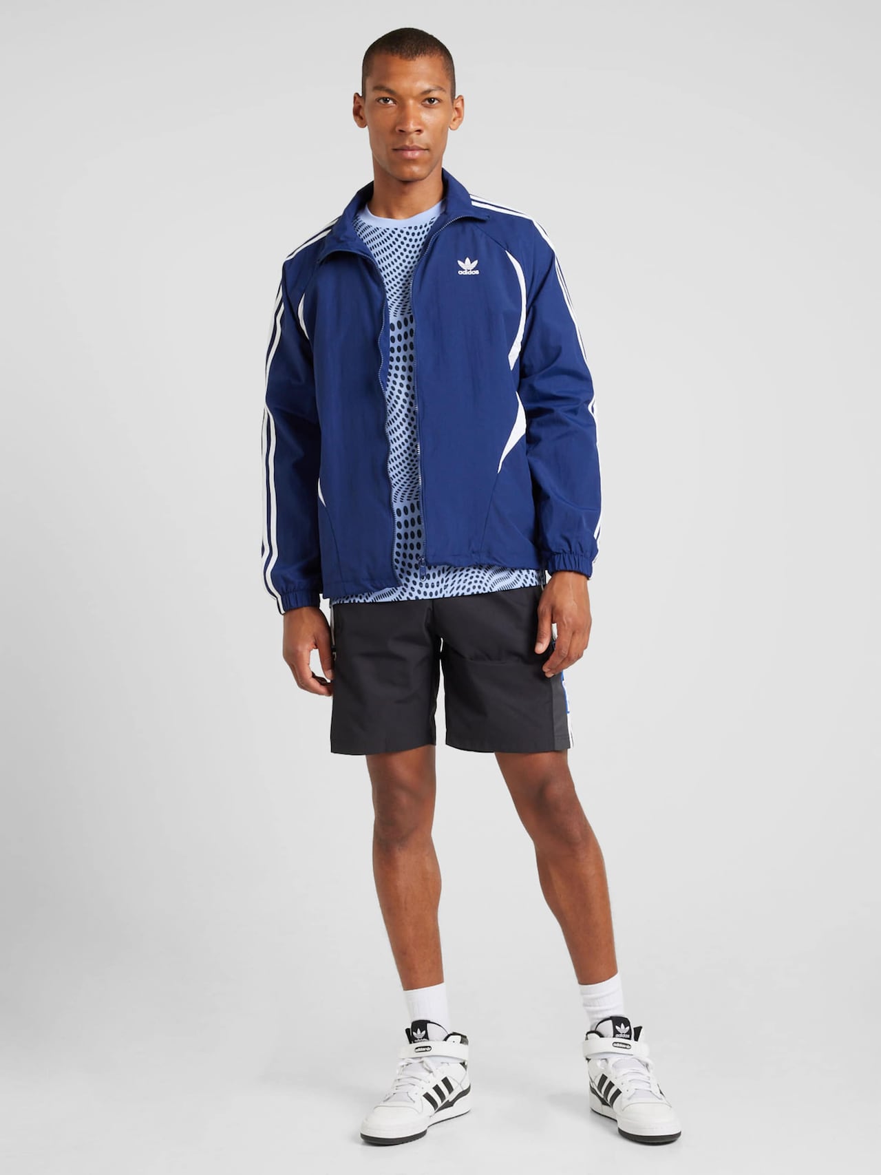 ADIDAS ORIGINALS, Übergangsjacke, Blau, Bild 3 von 5