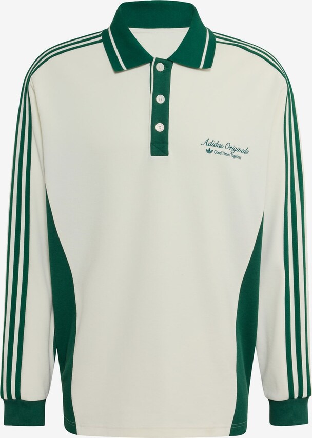 ADIDAS ORIGINALS, Poloshirt 'POLO LS M' Weiß, Bild 1 von 5