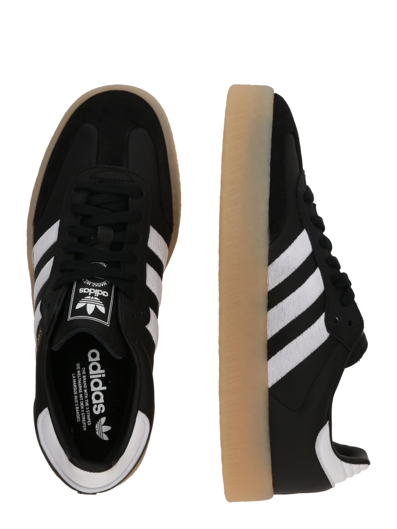 ADIDAS ORIGINALS, Sneaker 'SAMBAE W', Schwarz, Bild 2 von 3