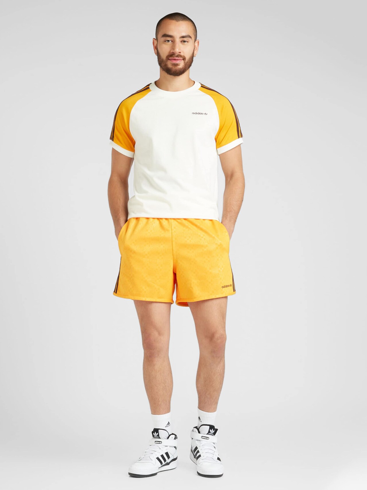 ADIDAS ORIGINALS, Shorts '80s', Orange, Bild 3 von 5