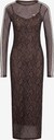 ADIDAS ORIGINALS, Kleid 'SNAKE PRINT MAXI' Braun, Bild 1 von 13