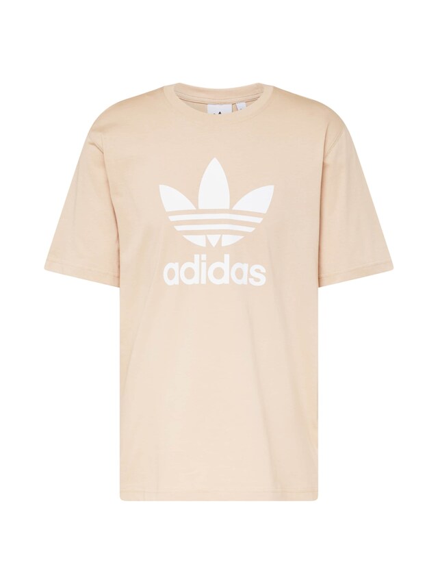 ADIDAS ORIGINALS, T-Shirt 'Adicolor Trefoil', Beige, Bild 1 von 5