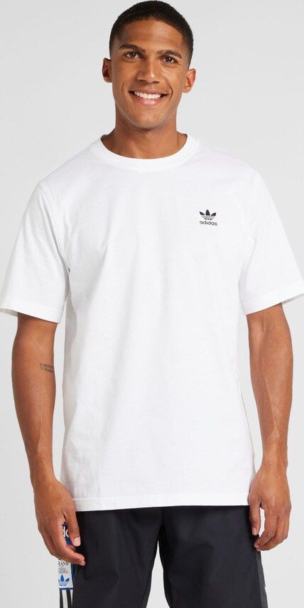 ADIDAS ORIGINALS, Shirt 'Trefoil Essentials', White, Image 2 of 5