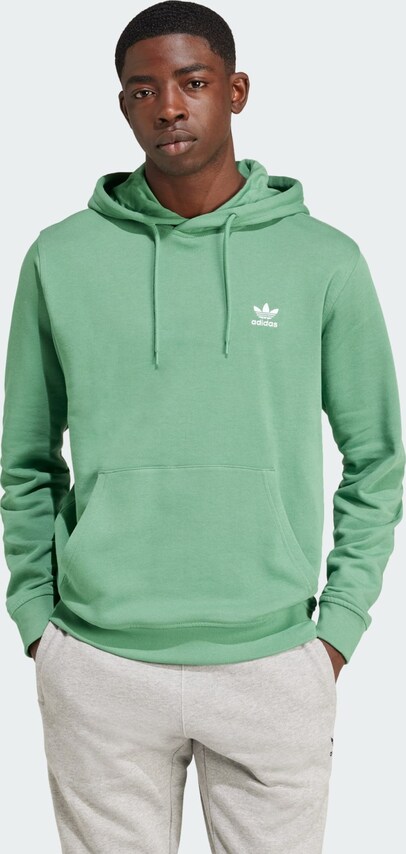 ADIDAS ORIGINALS, Sweatshirt 'Trefoil Essential', Green, Image 2 of 5