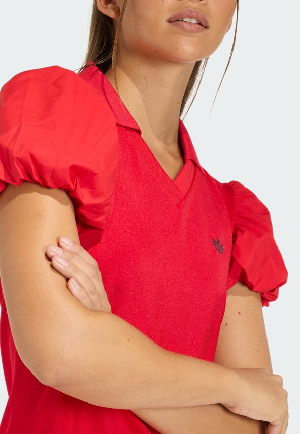 ADIDAS ORIGINALS, Kleid 'DRESS WITH BALLOON' Rot, Bild 4 von 5