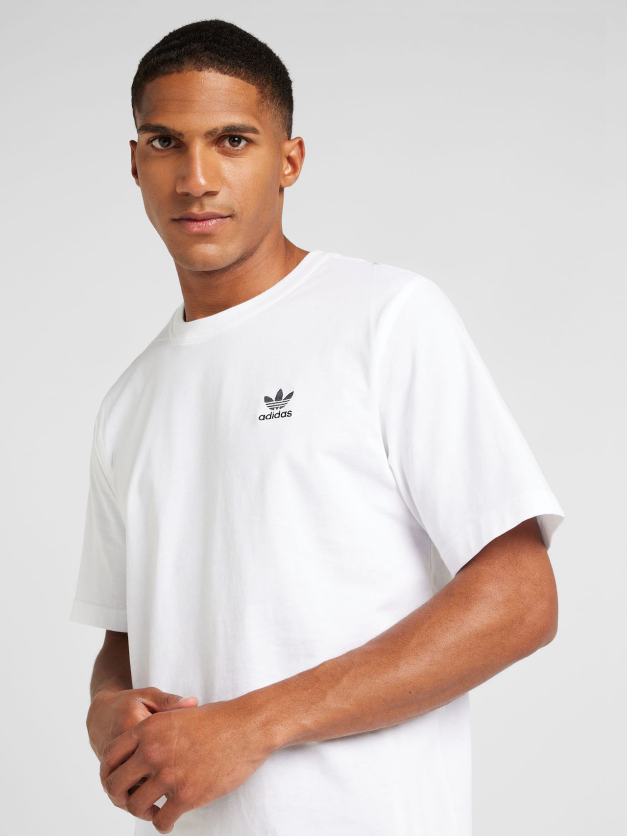 ADIDAS ORIGINALS, T-Shirt 'Trefoil Essentials', Weiß, Bild 3 von 5