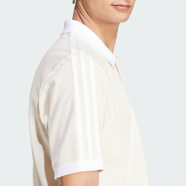 ADIDAS ORIGINALS, Poloshirt 'Adicolor Classics 3-Stripes', Weiß, Bild 4 von 5