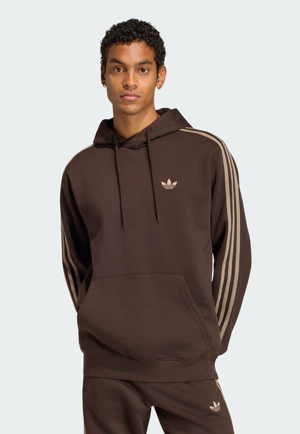 ADIDAS ORIGINALS, Sweatshirt '3-STRIPES' Braun, Bild 2 von 5