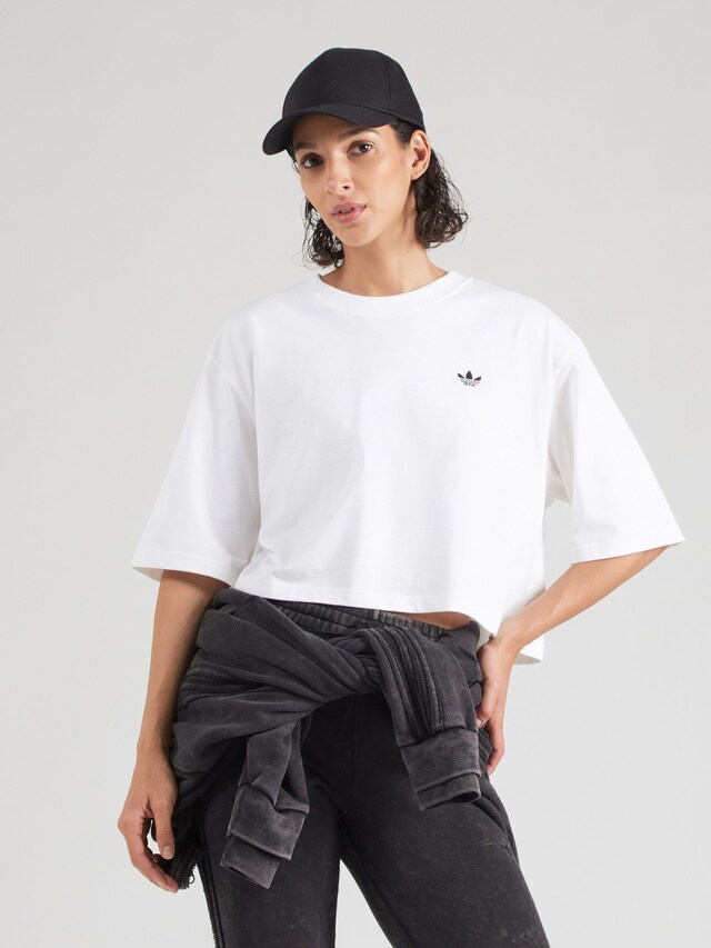 ADIDAS ORIGINALS, T-Shirt 'ESSENTIALS ' Weiß, Bild 3 von 5