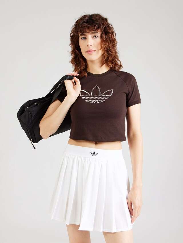 ADIDAS ORIGINALS, T-Shirt 'STUDDED CALI' Braun, Bild 2 von 5