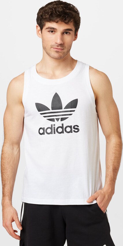 ADIDAS ORIGINALS, Shirt 'Adicolor Classics Trefoil', White, Image 2 of 5