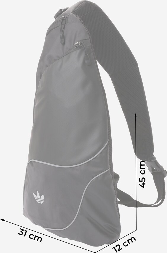 ADIDAS ORIGINALS, Umhängetasche Schwarz, Bild 2 von 4